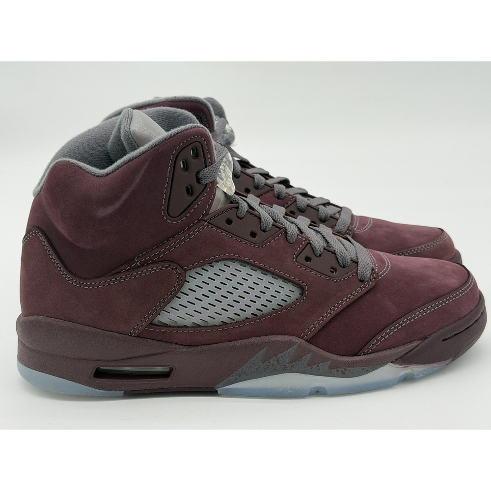 Men's Size 8.5 - Nike Air Jordan 5 Retro SE Burgundy DZ4131-600 No Box Lid